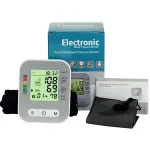 Digital Blood Pressure Monitor – Automatic Upper Arm BP Machine with LCD Display & Memory