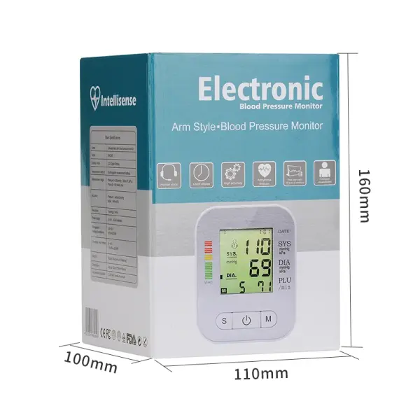 Digital Blood Pressure Monitor – Automatic Upper Arm BP Machine with LCD Display & Memory