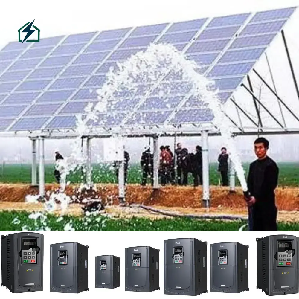 Hober Solar Pump Inverter & Pool Heat Controller – MPPT Solar Water Pump Controller for Ghana LCD Monitoring Screen