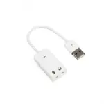 HT-03S External USB 7.1 Channel Sound Card – USB Audio Adapter for PC & Laptop Ghana