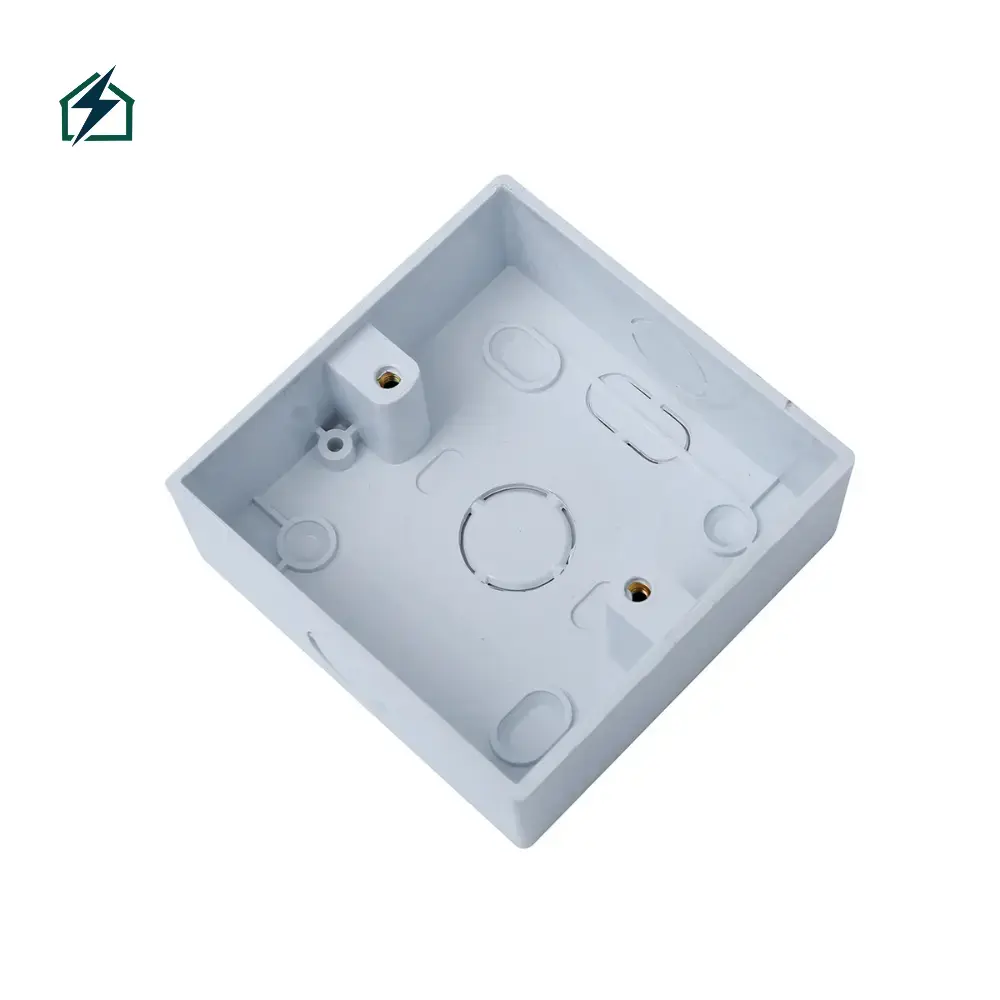 Industrial Plastic Electrical Junction Box – Durable Wire Protection Box for Ghana Homes & Projects Strong Plastic Construction