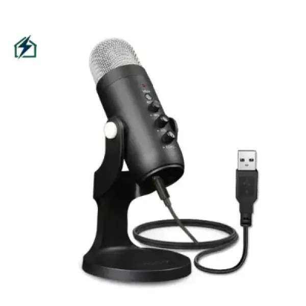 JD-900 USB Condenser Microphone Ghana – Plug & Play Studio Mic for Podcast, Gaming & Recording