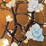Luxury Copper Flower Branch Pendant Lamp – Premium LED Chandelier for Villas, Hotels & Luxury Homes in Ghana