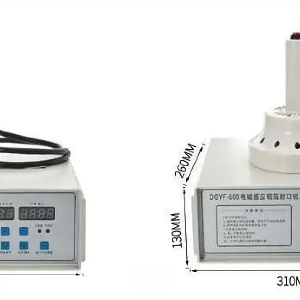 Manual Electromagnetic Heat Induction Foil Sealing Machine – Plastic Bottle, Jar & Bag Sealer