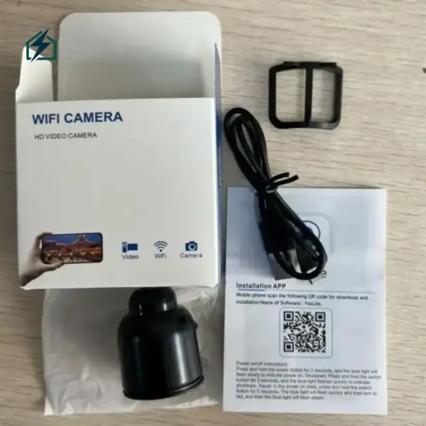Mini Dome WiFi HD Security Camera – Smart Wireless Indoor CCTV Camera for Ghana