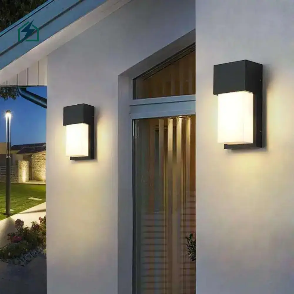 Modern 10W IP65 Waterproof LED Wall Light – Outdoor Garden & Compound Light for Homes in Ghana Modern Minimalist Design