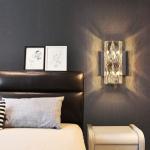 Modern Crystal Wall Lamp – Chrome Luxury Wall Light