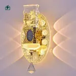 Modern LED Acrylic Wall Light (B5171-1W) Gold Decorative Wall Lamp for Homes & Hotels in Ghana