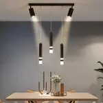 Modern Luxury LED Chandelier Pendant Light – Adjustable Hanging Ceiling Lamp for Living Room, Dining Room & Hotel Ghana