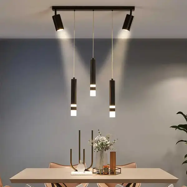 Modern Luxury LED Chandelier Pendant Light – Adjustable Hanging Ceiling Lamp for Living Room, Dining Room & Hotel Ghana