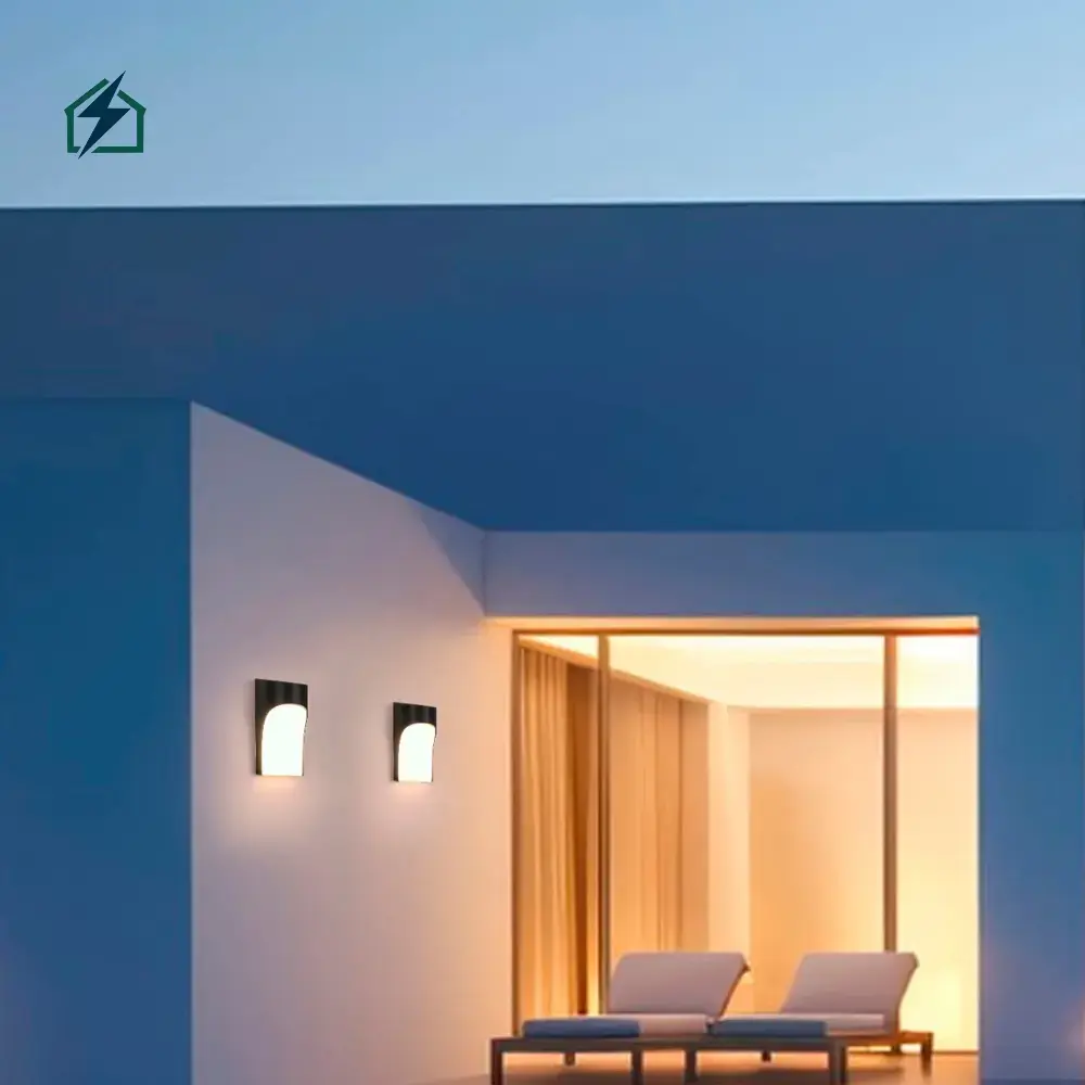 Modern Square LED Waterproof Wall Light – Outdoor Security & Decorative Wall Lamp for Ghana IP54 Waterproof Protection