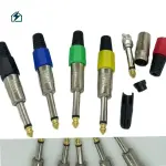 Monophonic Swiss 6.35mm Microphone Plug – Professional Audio Jack Connector for DJs & Studios in Ghana