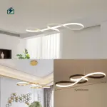 Music Note LED Pendant Light PX22 – Modern Hanging Ceiling Light for Homes, Offices & Studios in Ghana