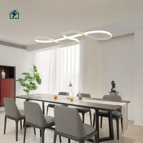 Music Note LED Pendant Light PX22 – Modern Hanging Ceiling Light for Homes, Offices & Studios in Ghana