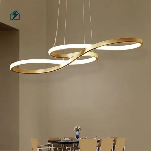 Music Note LED Pendant Light PX22 – Modern Hanging Ceiling Light for Homes, Offices & Studios in Ghana