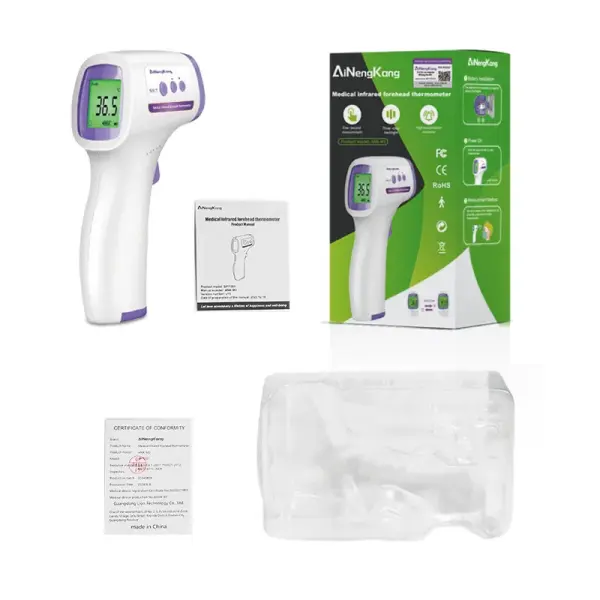 Non-Contact Infrared Thermometer – Touch-Control Digital Temperature Checker for Home & Office in Ghana