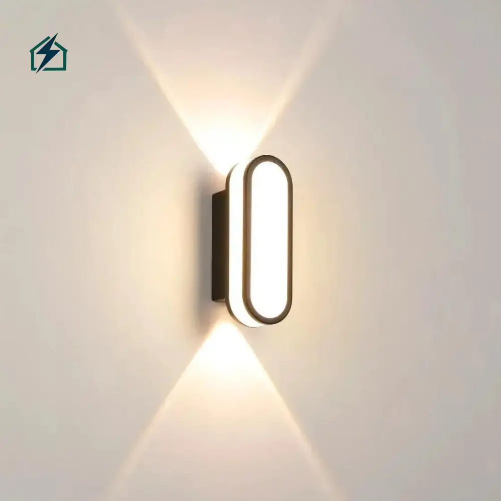 NOYO A1003 Modern LED Waterproof Wall Light – Up & Down Outdoor Wall Lamp for Ghana Homes Durable Aluminum Housing