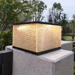 Outdoor Modern Solar LED Gate Pillar Light – Waterproof IP65 for Homes & Offices in Ghana