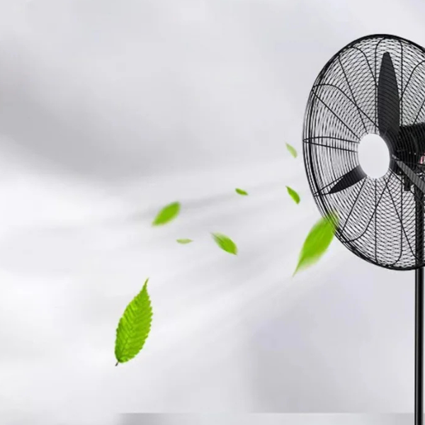 OX 18'' Industrial Axial Flow Standing Fan – Heavy Duty Cooling
