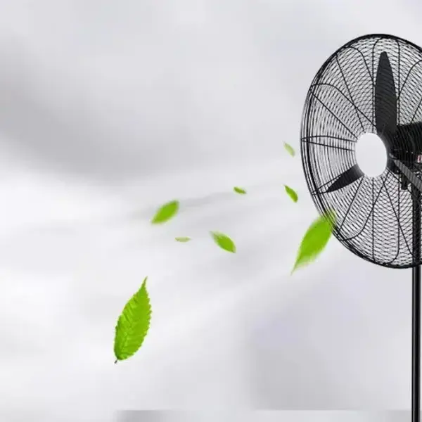 OX 18" Industrial Axial Flow Standing Fan – Heavy Duty Cooling Fan for Homes & Businesses in Ghana