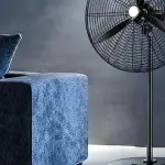 OX 18" Industrial Axial Flow Standing Fan – Heavy Duty Cooling Fan for Homes & Businesses in Ghana
