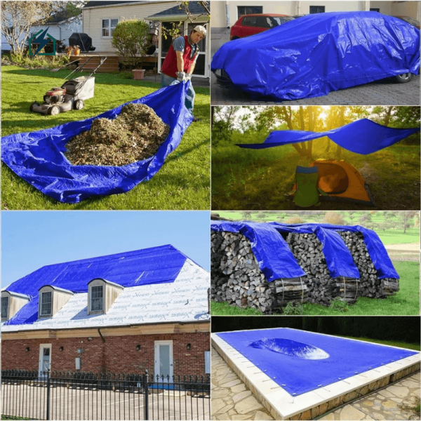 PE Waterproof Tarpaulin Sheet