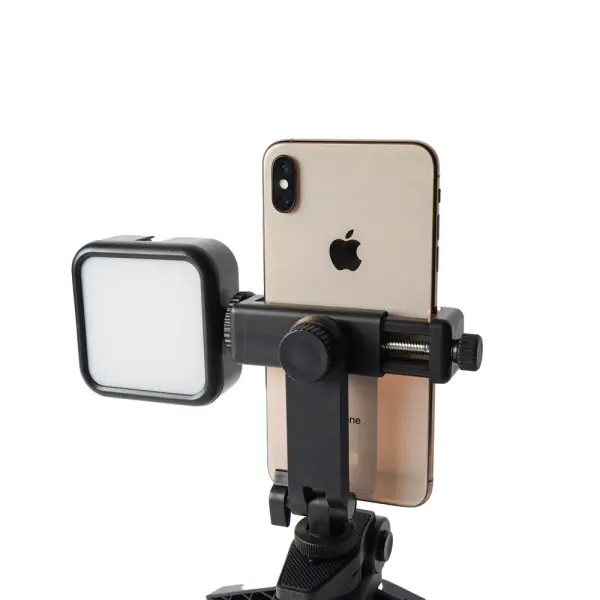 Phone Holder Clamp & Tripod Mount with Dual Cold Shoe Ghana