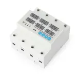 Posmith 3-Phase 63A Voltage Protector – 230V 3-Pole Electrical Protection Device