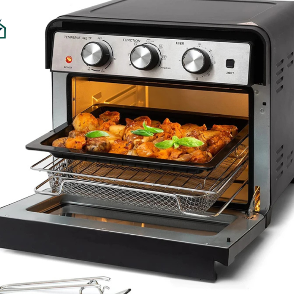 24L SHANBEN Air Fryer Oven – Oil-Free Digital Countertop Cooker