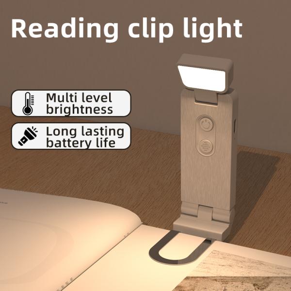 Rechargeable LED Book Light – Clip-On Reading Lamp Ghana