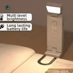 Rechargeable LED Book Light with Clip – Portable Reading Lamp for Students & Readers in Ghana