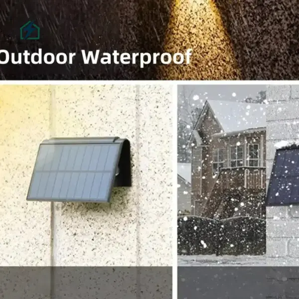 RGB Solar Garden Patio Wall Lights IP65 Waterproof LED Fence Lights Ghana
