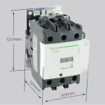 Schneider 125A 3-Pole Contactor – Industrial Motor & Electrical Control Contactor