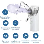 Smart Portable Ultrasonic Nebulizer – Handheld USB Rechargeable Atomizer with App Control