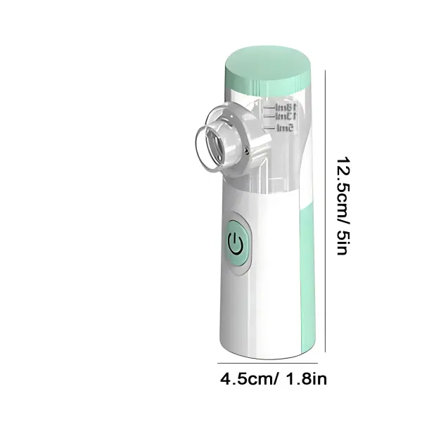 Smart Portable Ultrasonic Nebulizer – Handheld USB Rechargeable Atomizer with App Control