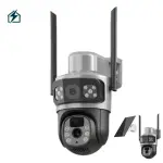 Solar 4G PTZ Security Camera – Wireless Outdoor 360° CCTV Camera with SIM Support for Homes & Farms in Ghana