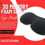 3D Memory Foam Sleep Eye Mask Ghana – Light Blocking Soft Eye Cover