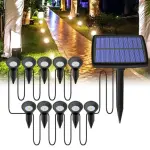 Solar Lawn Light – Automatic Outdoor Solar Garden Pathway Light IP44 Ghana