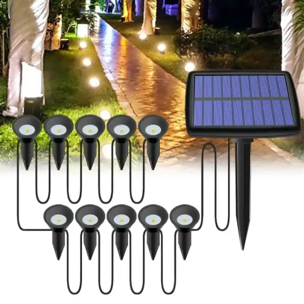 Solar Lawn Light – Automatic Outdoor Solar Garden Pathway Light IP44 Ghana