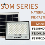 100W Solar LED Flood Light Outdoor – Waterproof Security Light with Panel