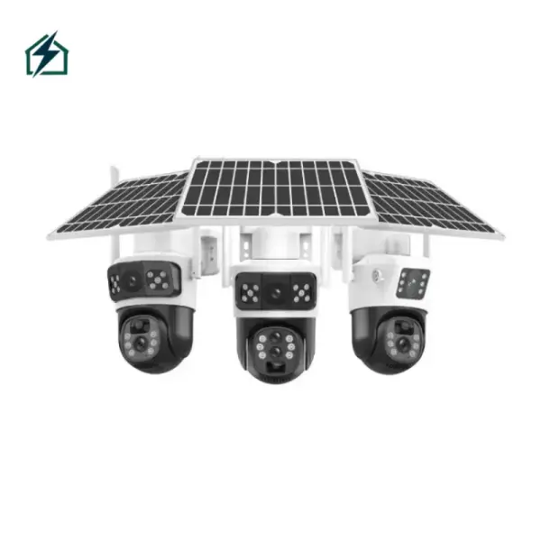 Solar 4G PTZ Security Camera – Wireless Outdoor 360° CCTV Camera with SIM Support for Homes & Farms in Ghana