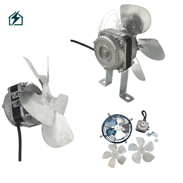 AC Refrigerator Cooling Fan – Axial Air Motor for Fridge & Heat Exchange