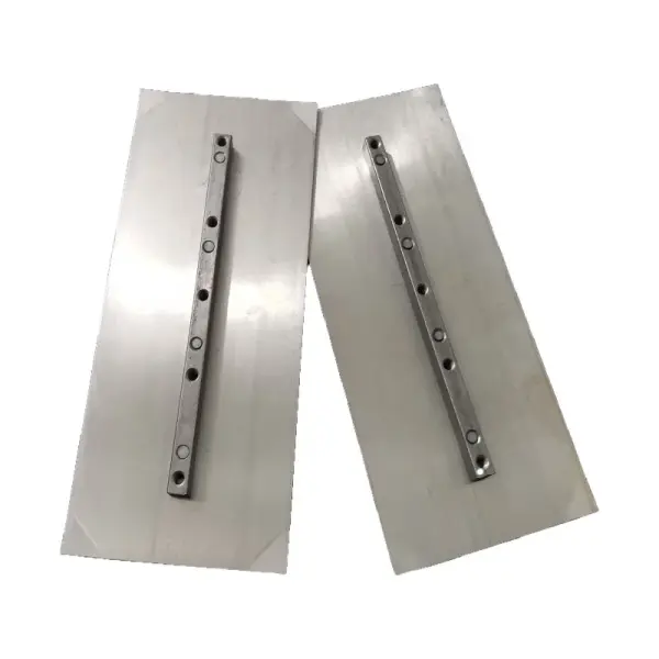 Steel Power Trowel Blades 340×150mm – Concrete Floor Smoothing Float Blades