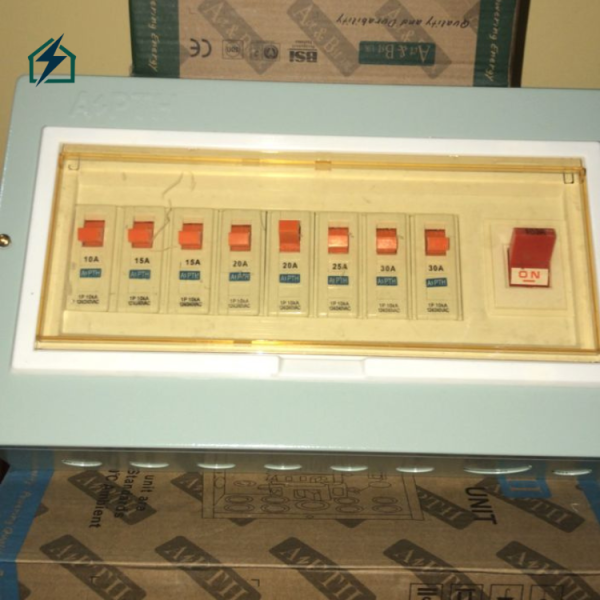 8 Way SPN Distribution Box – Electrical Panel Board