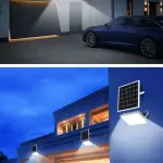SUIMING 200W Solar LED Street Light with Remote Control – IP65 Waterproof Outdoor Security Light Ghana