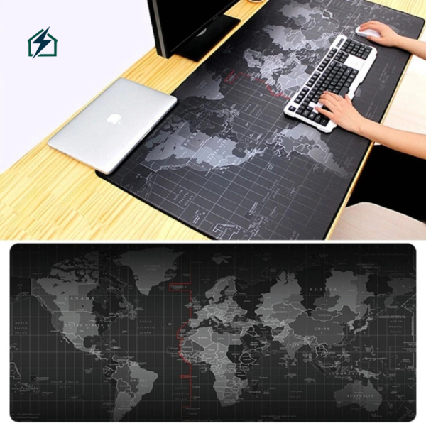 Extended Large Gaming Mouse Pad – Anti-Slip Soft Rubber Keyboard Mat 60x30cm