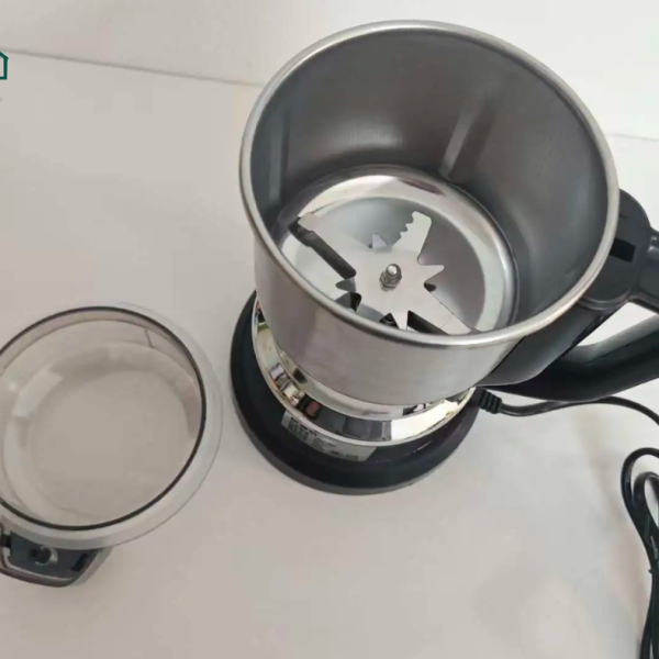 Large Stainless Steel Electric Grain Grinder – 220V UK Plug