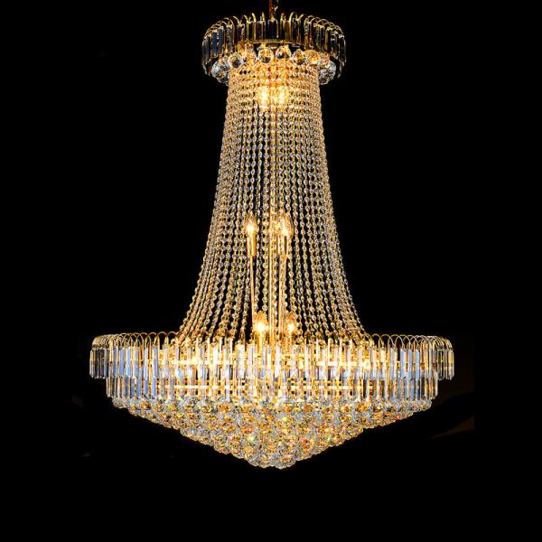 Traditional Luxury Golden Crystal Chandelier 6079 – LED Candle Lamp Luxury Lighting Ghana