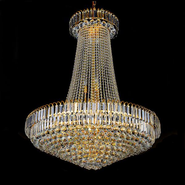 Traditional Luxury Golden Crystal Chandelier 6079 – LED Candle Lamp Luxury Lighting Ghana