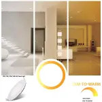 Ultra-Slim LED Ceiling Light Panel Ghana – Modern POP Ceiling Light